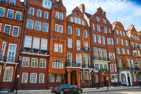 Londres Reino Unido Agosto 2017 Aria Residencial Kensington Chelsea Puerta — Foto de Stock