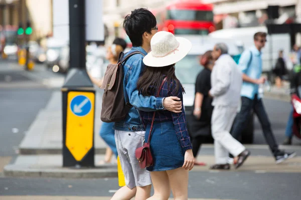 London Storbritannien Juni 2019 Folk Går City London Vid Lunchtid — Stockfoto