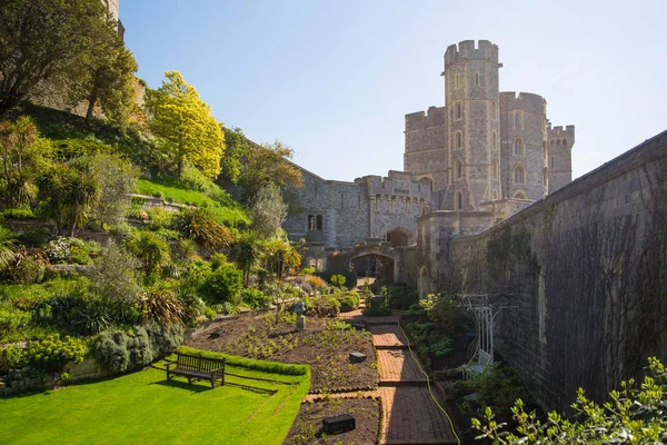 Windsor Mai 2019 Blick Auf Die Mittelalterliche Windsor Castle Erbaut — Stockfoto