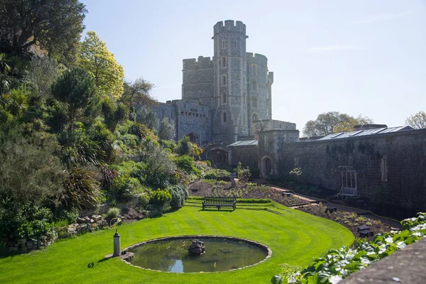 Windsor Regno Unito Maggio 2019 Veduta Castello Medievale Windsor Costruito — Foto Stock