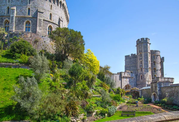 Windsor Mai 2019 Blick Auf Die Mittelalterliche Windsor Castle Erbaut — Stockfoto