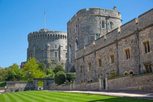 Windsor May 2019 View Medieval Windsor Castle Built 1066 William — ストック写真