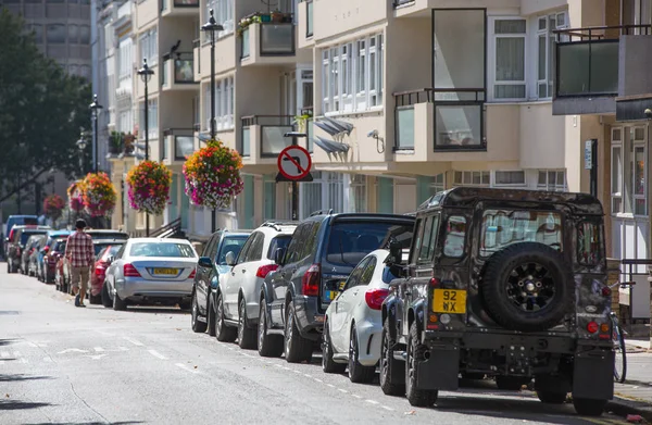 London Storbritannia September 2018 Boligområde Mayfair Med Rad Med Periodiske – stockfoto