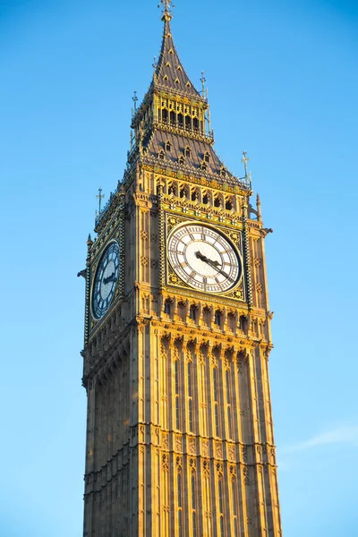 Londres Reino Unido Noviembre 2018 Big Ben Acoge Parlamento Atardecer —  Fotos de Stock