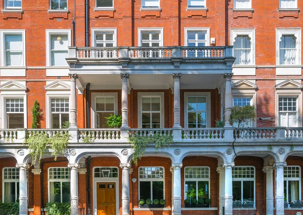 Londres Reino Unido Abril 2019 Aria Residencial Kensington Chelsea Puerta — Foto de Stock