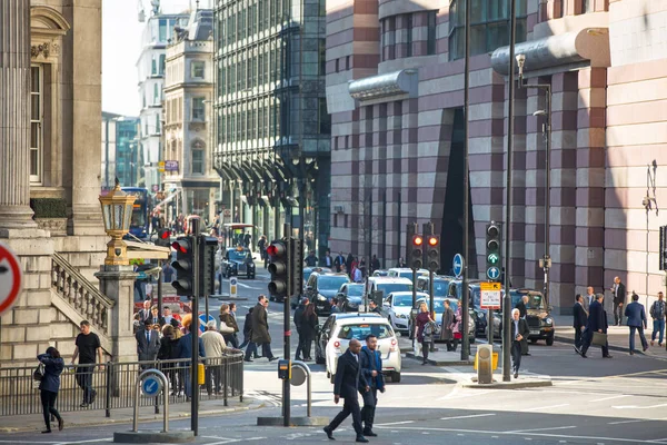 Londres Royaume Uni Mars 2017 Canary Wharf Street View Lols — Photo