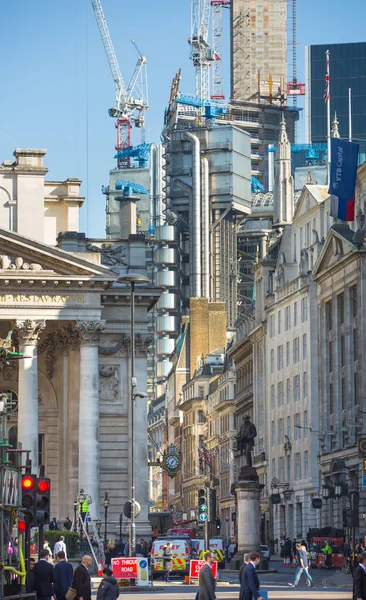 Londra Regno Unito Aprile 2019 Lloyds Bank Building Nuovi Grattacieli — Foto Stock