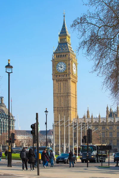 Londres Reino Unido Junho 2019 Big Ben Houses Parliament Londres — Fotografia de Stock