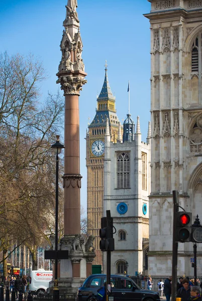 London June 2019 Big Ben Houses Parliament London — Stock Photo, Image