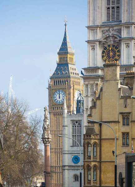 Londres Royaume Uni Juin 2019 Big Ben Houses Parliament Londres — Photo