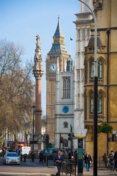 Londra Ngiltere Haziran 2019 Big Ben Houses Parliament Londra Ngiltere — Stok fotoğraf