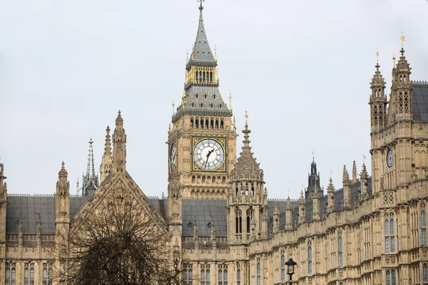 Londyn Czerwca 2019 Big Ben Parlament Domy Londyn Wielka Brytania — Zdjęcie stockowe