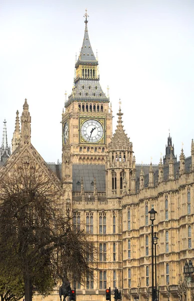 Londyn Czerwca 2019 Big Ben Parlament Domy Londyn Wielka Brytania — Zdjęcie stockowe