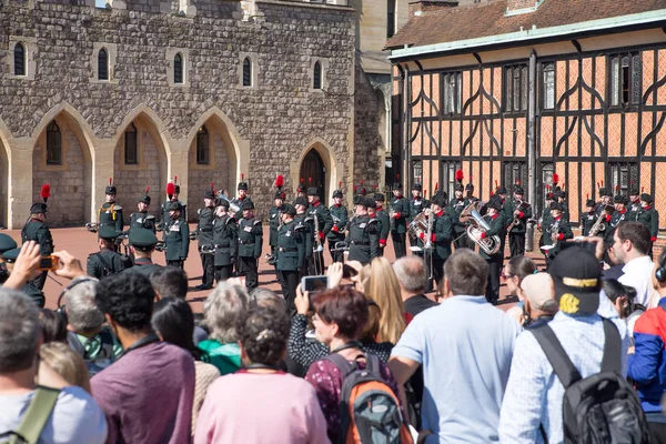 Windsor Regno Unito Maggio 2019 Castello Windsor Prepara Celebrare Matrimonio — Foto Stock
