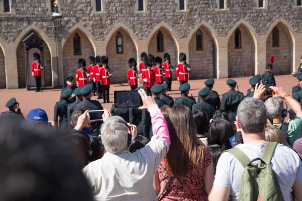 Windsor Regno Unito Maggio 2019 Castello Windsor Prepara Celebrare Matrimonio — Foto Stock