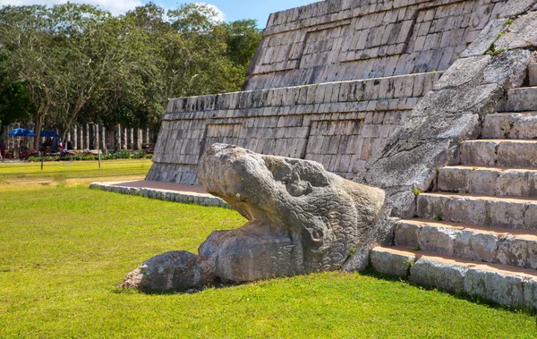 Mexico Yucatan February 2018 Mexico Chichen Itz Yucatn Mayan Pyramid — ストック写真