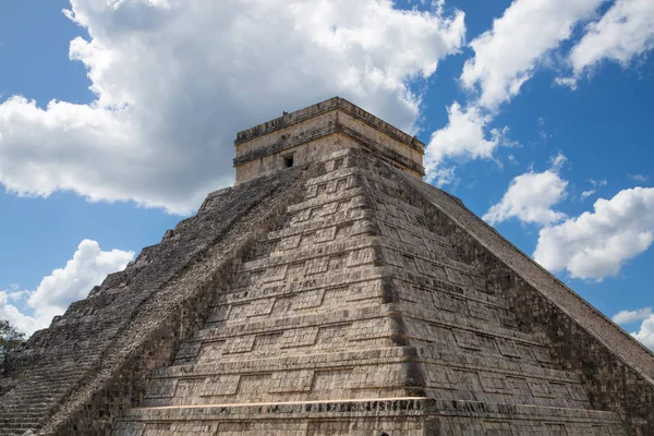 Mexiko Chichen Itza Yucatn Maya Pyramide Von Kukulcan Castillo Antike — Stockfoto