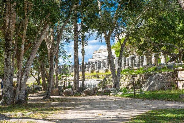 México Yucatán Febrero 2018 Chichen Itz Yucatn Ruinas Del Templo — Foto de Stock