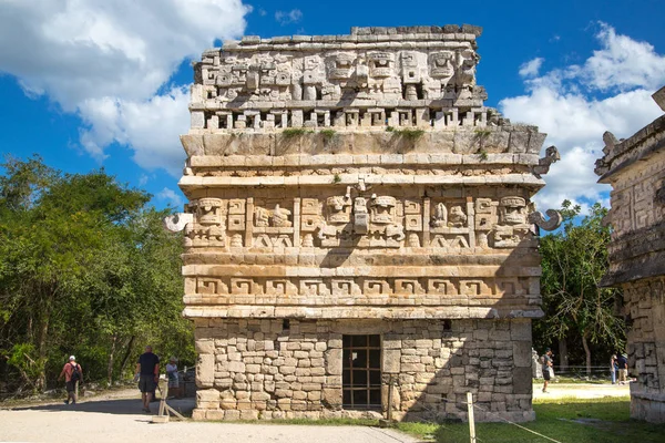 Mexico Cancun Лютого 2018 Chichen Itz Yucatn Руїни Приватного Двору — стокове фото