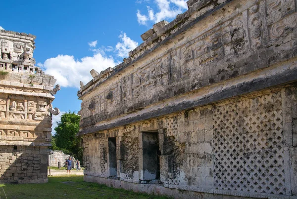 México Cancún Fevereiro 2018 Chichen Itz Yucatn Ruínas Quintal Privado — Fotografia de Stock