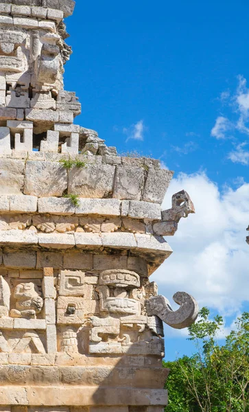 México Cancún Febrero 2018 Chichen Itz Yucatn Ruinas Del Patio — Foto de Stock