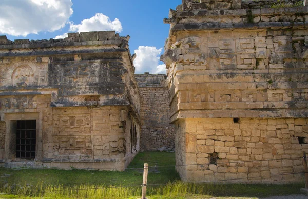 México Cancún Fevereiro 2018 Chichen Itz Yucatn Ruínas Quintal Privado — Fotografia de Stock