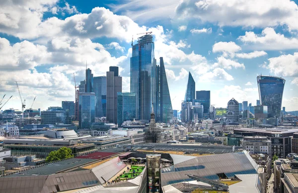 Λονδίνο Ηνωμένο Βασίλειο Ιουνίου 2019 City London View Sunny Day — Φωτογραφία Αρχείου