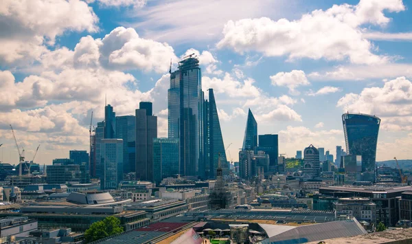 London Storbritannien Juni 2019 Stadsutsikt Över London Solig Dag Visa — Stockfoto
