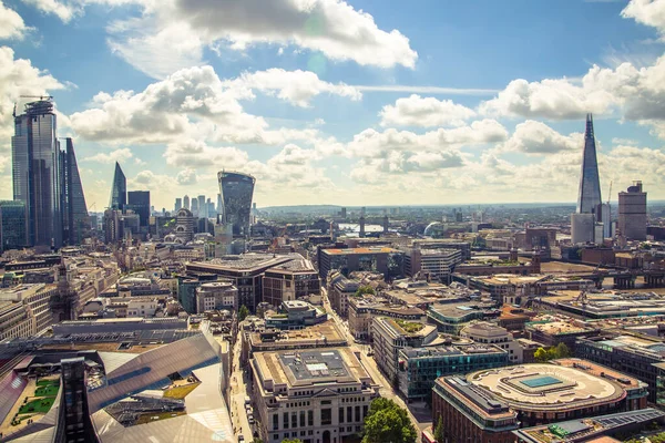 London Storbritannien Juni 2019 Stadsutsikt Över London Solig Dag Visa — Stockfoto
