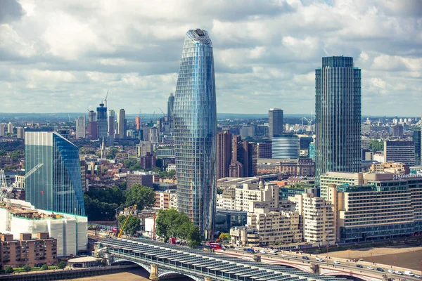 London Juni 2019 Blick Auf Die City London Einem Sonnigen — Stockfoto