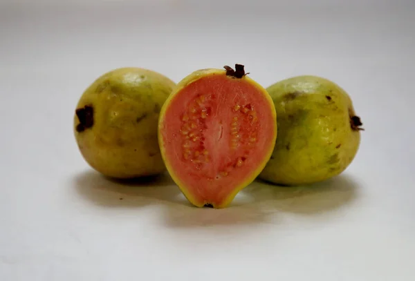 Salwador Bahia Brazylijski Maja 2020 Owoce Guawy — Zdjęcie stockowe