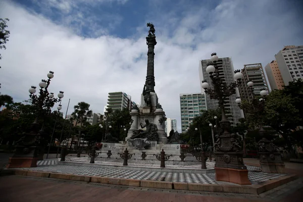 Salvador Bahia Brasil Abril 2018 Vista Largo Campo Grande También — Foto de Stock