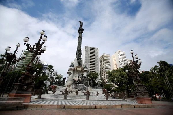 Salvador Bahia Brazil April 2018 Uitzicht Largo Campo Grande Ook — Stockfoto