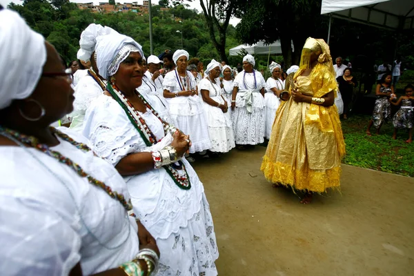 Salvador Bahia Brazil Outobro 2014 Young Man Seen Parque Sao — Zdjęcie stockowe