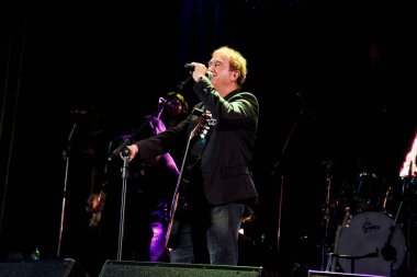 santo antonio de jesus, bahia / brazil - june 22, 2014: The singer Amado Batista is seen during festivities of Sao Joao in the city of Santo Antonio de Jesus.