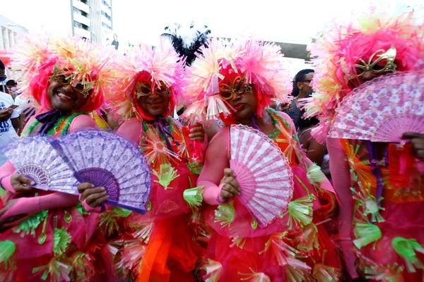 Salvador Bahia Brasil Septiembre 2014 Gente Vista Durante Desfile Gay —  Fotos de Stock