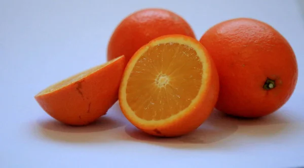 Salvador Bahia Brasil Junio 2020 Fruta Naranja Ciudad Salvador — Foto de Stock