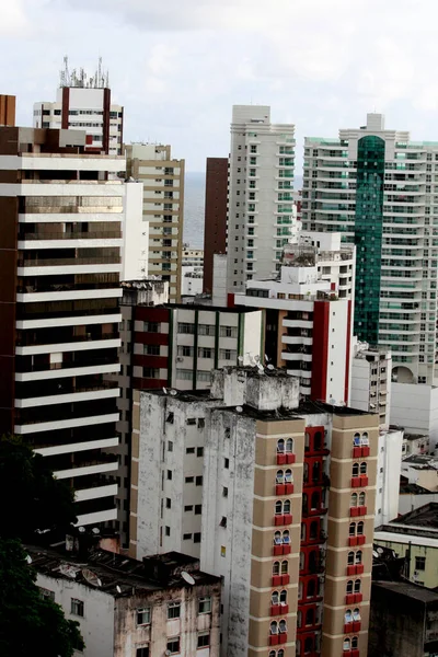Salvador Bahia Brazil Февраль 2017 Вид Жилые Дома Районе Кампо — стоковое фото