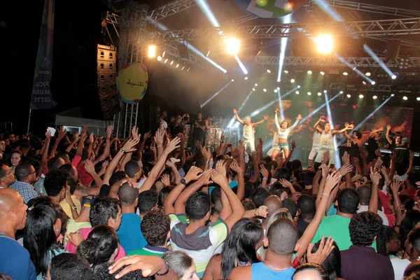 Salvador Bahia Brasil Dezembro 2012 Claudia Leitte Cantora Vista Durante — Fotografia de Stock