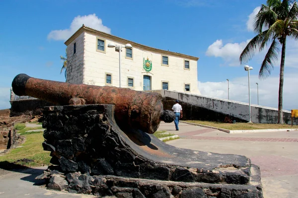 Salvador Bahia Brezilya Eylül 2012 Salvador Şehrindeki Porto Barra Bulunan — Stok fotoğraf