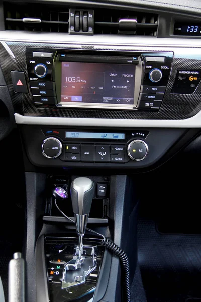 Salvador Bahia Brazil June 2014 Internal View Toyota Corolla Xei — Stock Photo, Image