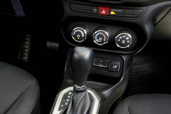 Salvador Bahia Brazil November 2015 Internal View Controls Jeep Renegade — Stock Photo, Image