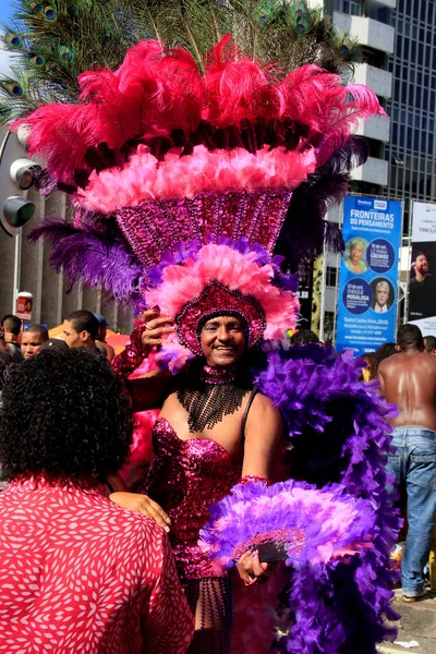2013年9月8日ブラジル バヒア州サルバドル市で開催されたゲイ プライド パレードでは — ストック写真