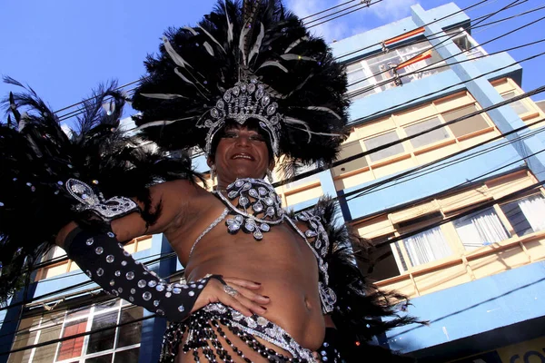 Salvador Bahia Brazil September 2013 Mensen Worden Gezien Tijdens Gay — Stockfoto