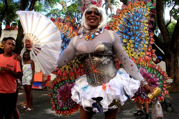 Salvador Bahia Brasilien September 2013 Menschen Werden Bei Der Gay — Stockfoto