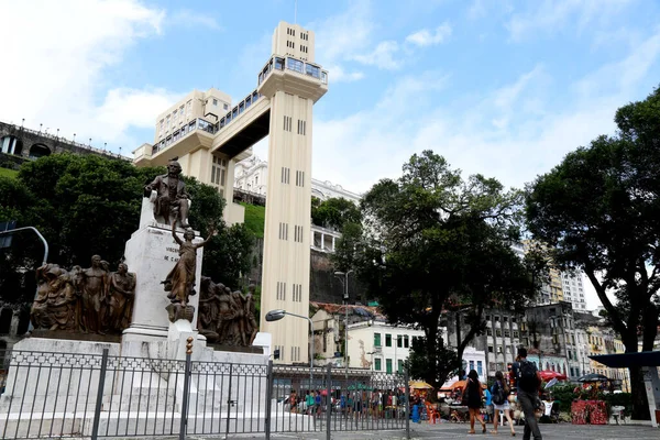 Salvador Bahia Brazil Mei 2015 Lacerda Lift Het Historische Centrum — Stockfoto