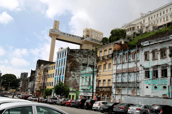 Salvador Bahia Brasil Maio 2015 Elevador Lacerda Centro Histórico Cidade — Fotografia de Stock