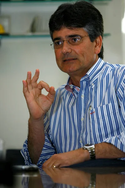 Salvador Bahia Brasil Octubre 2014 Antonio Andrade Fundador Del Promotor — Foto de Stock
