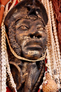 Salvador, Bahia / Brezilya - 11 Mayıs 2013: Rimel Salvador 'daki Sao Joaquim fuarında satılığa çıktı.