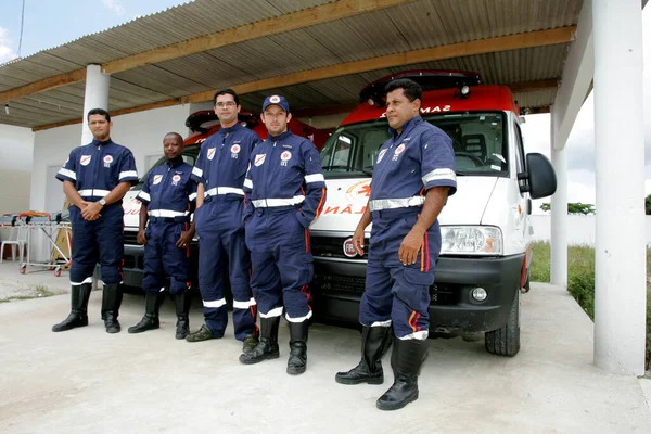 Teixeira Freitas Bahia Brazil September 2010 Rescue Ers Samu 192 — 图库照片